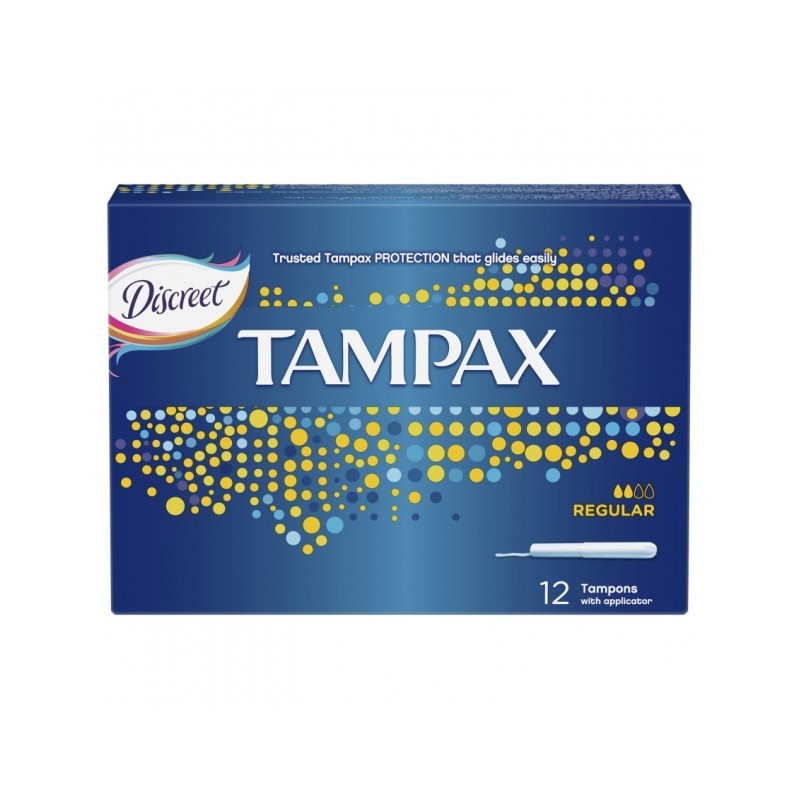 TAMPAX REGULAR PLUS 12 PIECES