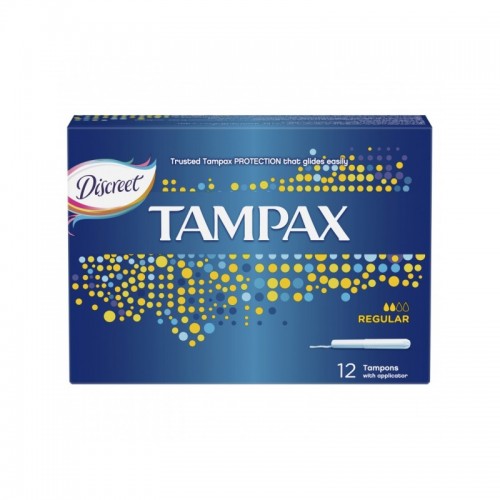 TAMPAX REGULAR PLUS 12 PIECES