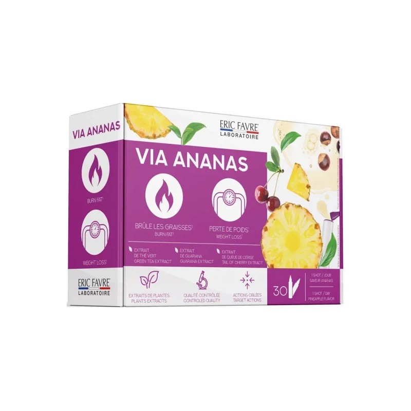 ERIC FAVRE VIA ANANAS BOITE DE 30 UNIDOSES