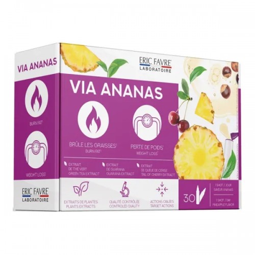 ERIC FAVRE VIA ANANAS BOITE DE 30 UNIDOSES