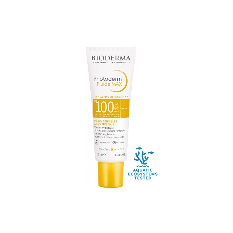 BIODERMA PHOTODERM FLUIDE MAX INVISIBLE SPF100 40ML