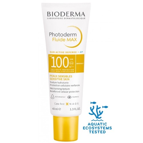 BIODERMA PHOTODERM FLUIDE MAX INVISIBLE SPF100 40ML