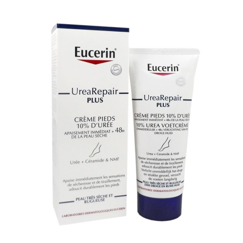 EUCERIN UREAREPAIR PLUS CREME PIEDS SECS 10% UREE 100ML