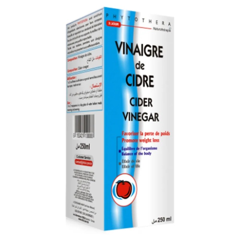 VITAL PHYTOTHERA VINAIGRE DE CIDRE 250ML