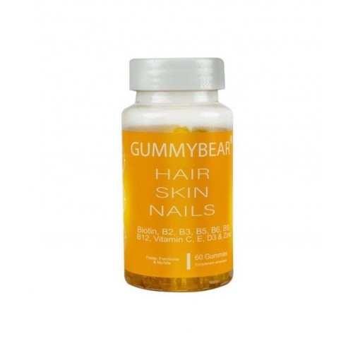 GUMMYBEAR HAIR SKIN AND NAILS BOITE DE 60 GUMMIES