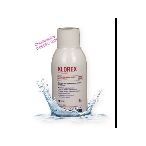 KLOREX FORT BAIN DE BOUCHE 250ML