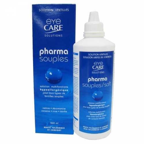 EYE CARE PHARMASOUPLE SOLUTION LENTILLE 360ML