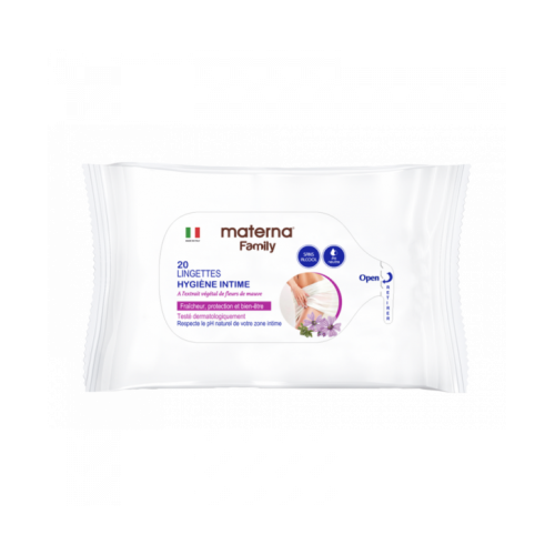 MATERNA LINGETTES HYGIENE INTIME BOITE DE 20