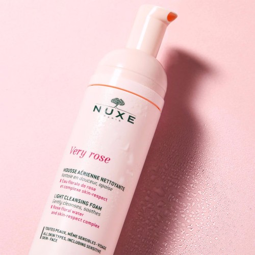 NUXE VERY ROSE MOUSSE AERIENNE NETTOYANTE 150ML