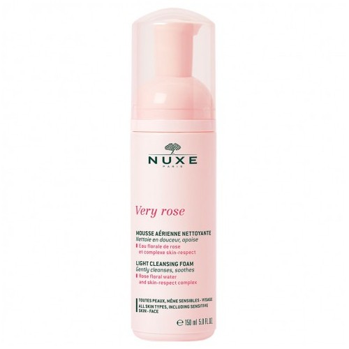 NUXE VERY ROSE MOUSSE AERIENNE NETTOYANTE 150ML