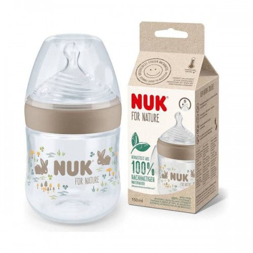 NUK NEW BIBERON FOR NATURE 0M+ S 150ML