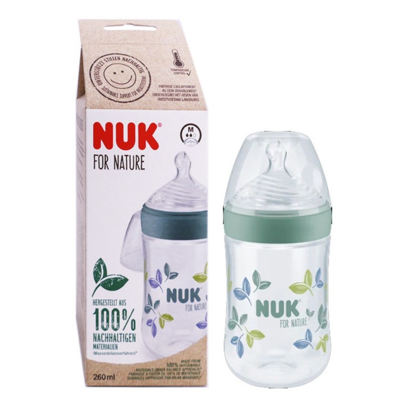 NUK NEW BIBERON FOR NATURE 0M+ M 260ML