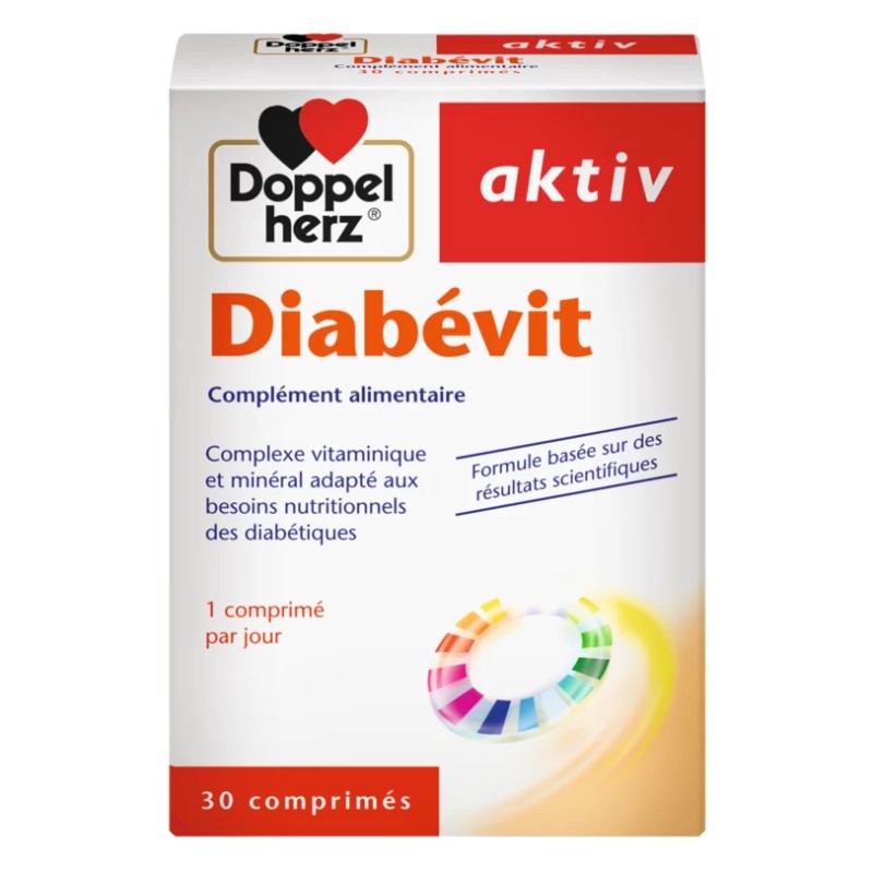 DOPPEL HERZ AKTIV DIABEVIT 30 COMPRIMES