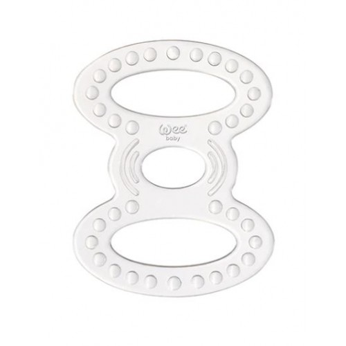 WEE BABY ANNEAU DE DENTITION TRANSPARENT REF85