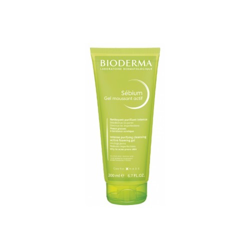 BIODERMA SEBIUM GEL MOUSSANT ACTIF 200ML