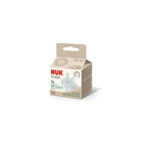 NUK 2 TETINES NATURE SENSE TAILLE S 0-6 MOIS