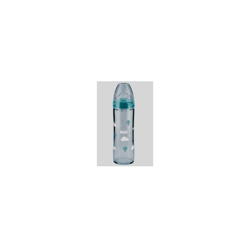 NUK BIBERON EN VERRE FIRST CHOICE+ 0-6 MOIS 240ML