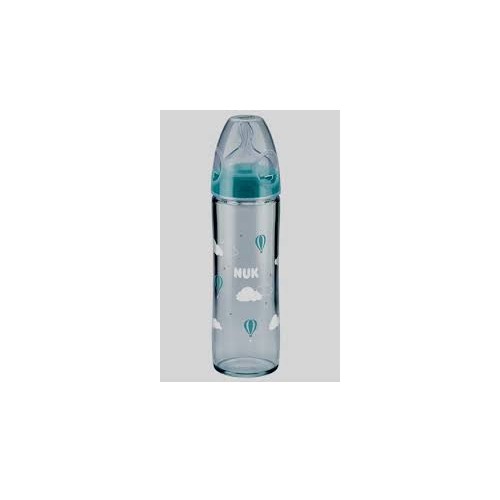 NUK BIBERON EN VERRE FIRST CHOICE+ 0-6 MOIS 240ML