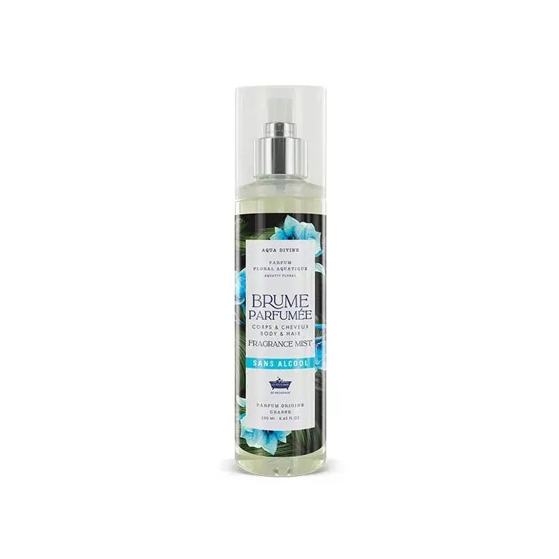 LES PETITS BAINS DE PROVENCE BRUME AQUA DIVINE SANS ALCOOL 250ML