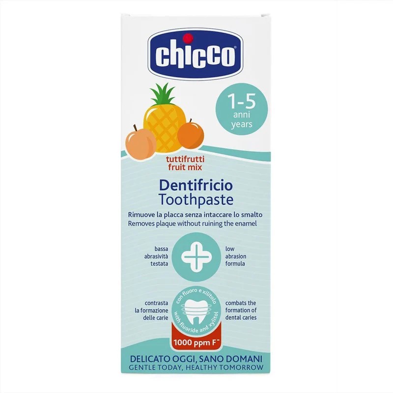 CHICCO DENTIFRICE FRUITS MIX 1-5ANS 50ML