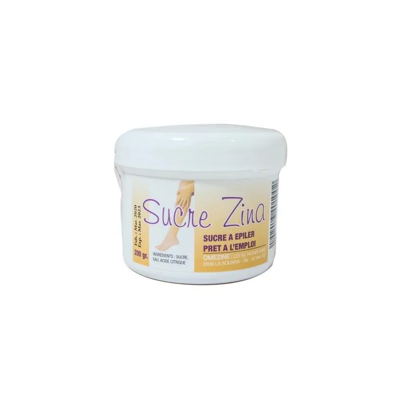 SUCRE EPILATION ZINA 200GR