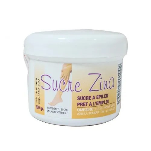 SUCRE EPILATION ZINA 200GR