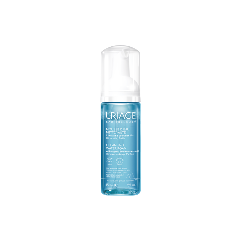 URIAGE MOUSSE D'EAU NETTOYANTE DEMAQUILLANTE 150ML