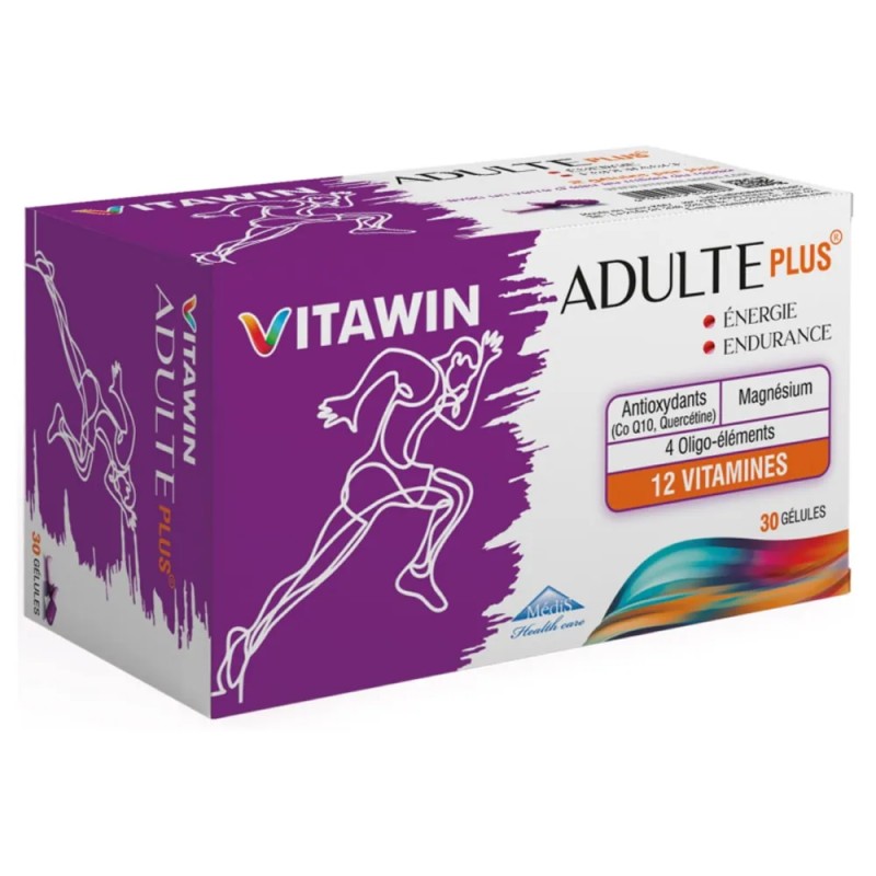 VITAWIN ADULTE PLUS BOITE DE 30 GELULES