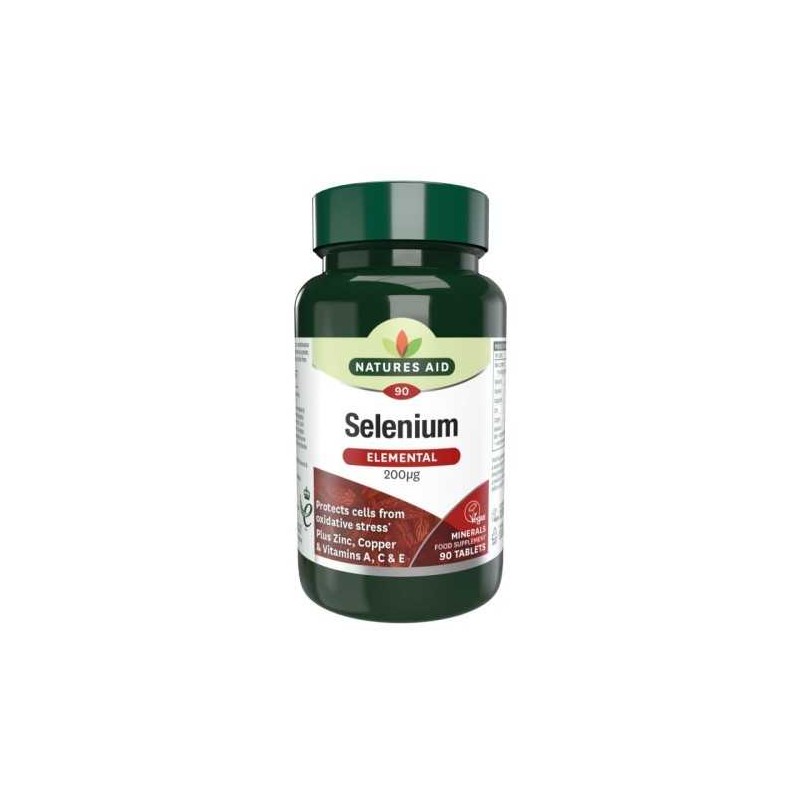 NATURE AID SELENIUM 90 COMPRIMES