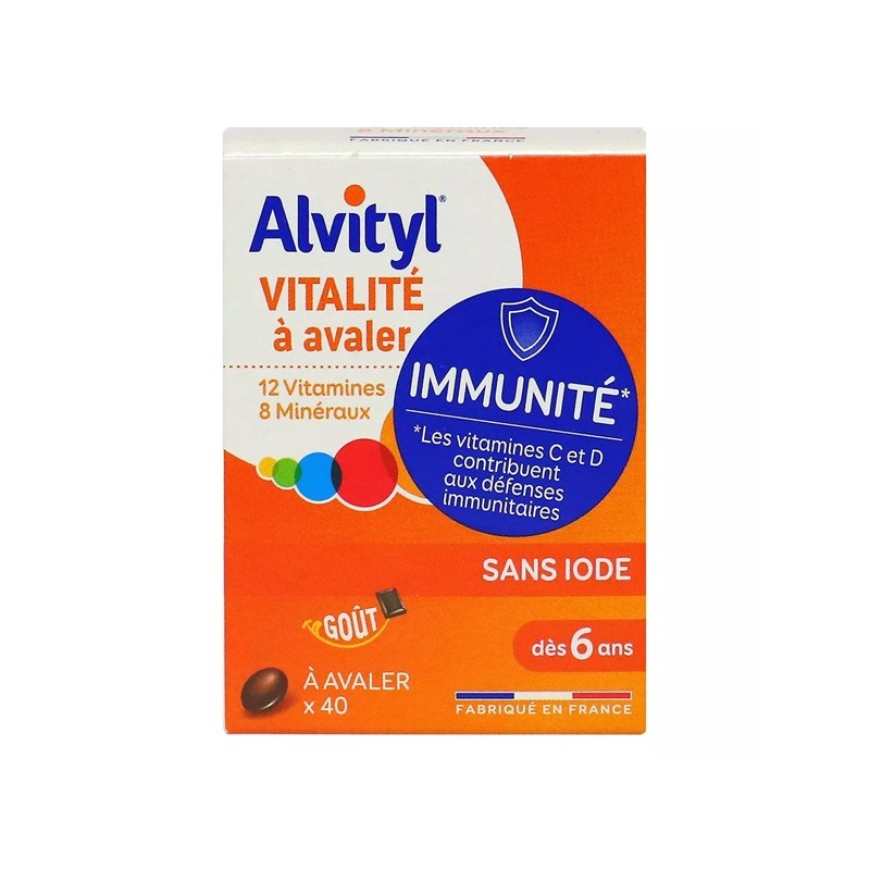 ALVITYL VITALITE EFFERVESCENT BOITE DE 30 COMPRIMES