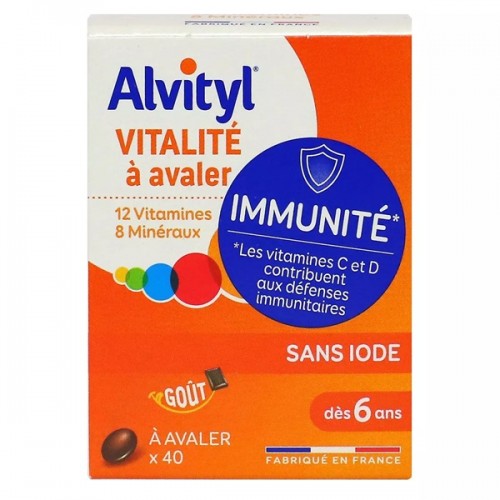 ALVITYL VITALITE EFFERVESCENT BOITE DE 30 COMPRIMES