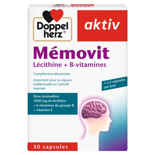 DOPPEL HERZ AKTIV MEMOVIT 30 GELULES