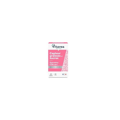 VITAVEA EXPERT GRAISSES ET SUCRES 40 GELULES