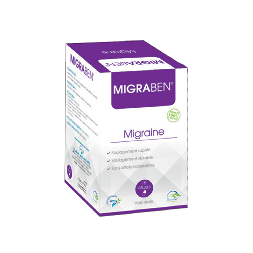 MIGRABEN MIGRAINE BOITE DE 15 GELULES