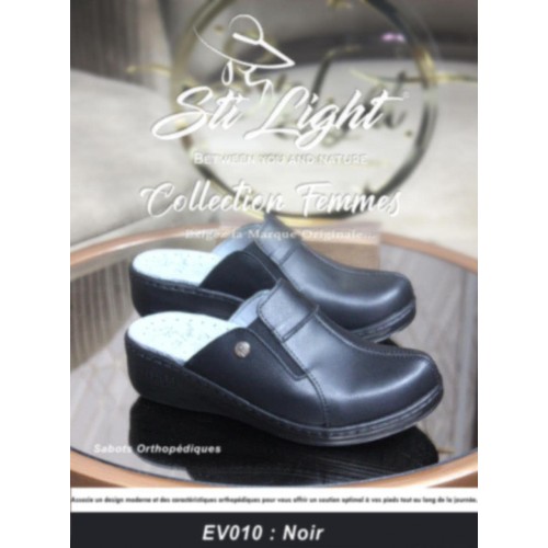 STI SABOT FEMME LIGHT EV010 NOIR P41