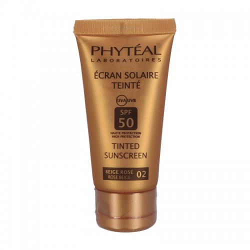 PHYTEAL ECRAN TEINTE BEIGE ROSE CLAIR 02 SPF50 50ML