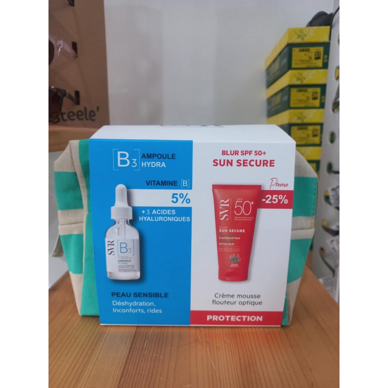 SVR TROUSSE AMPOULE B3 + BLUR SPF50+ -25%