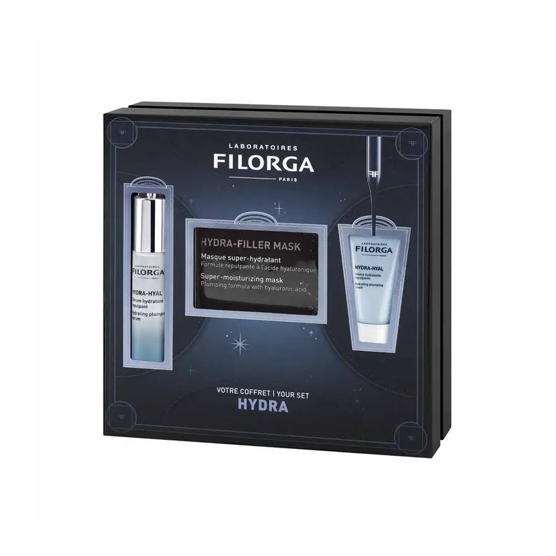 FILORGA COFFRET HYDRATATION SERUM HYDRA HYALU+ CREME + MASQUE HYDRA FILLER