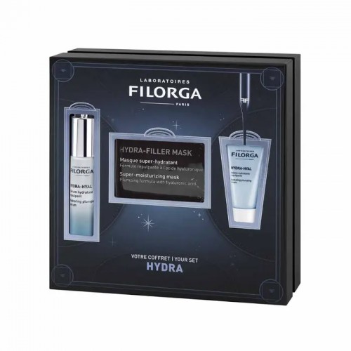 FILORGA COFFRET HYDRATATION SERUM HYDRA HYALU+ CREME + MASQUE HYDRA FILLER