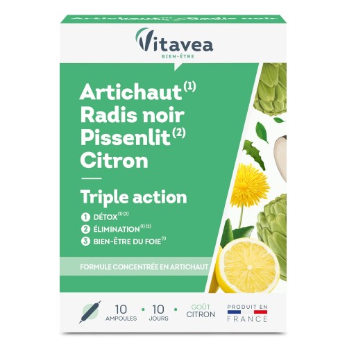 VITAVEA TRIPLE ACTION BOITE DE 10 AMPOULES