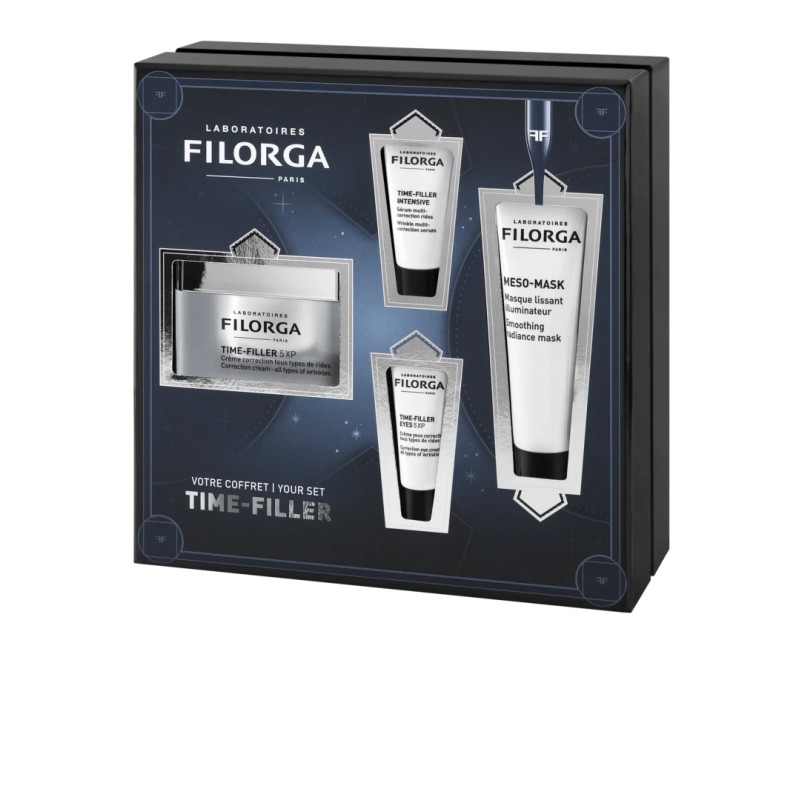 FILORGA COFFRET TIME FILLER 5XP + SERUM + CREME YEUX + MESO MASK