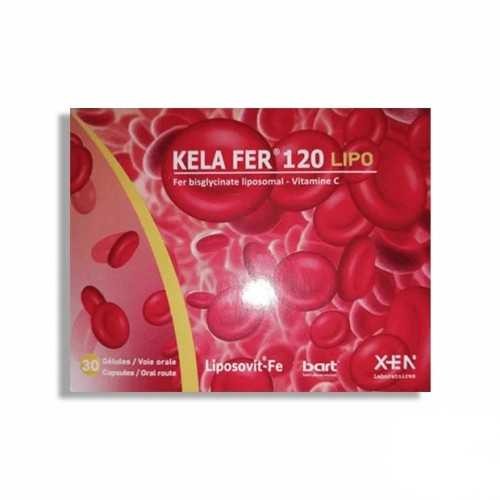 XEN KELA FER 120 LIPO BOITE DE 30 GELULES