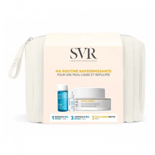 SVR TROUSSE MA ROUTINE REFFERMISSANTE CREME COLLAGENE BIOTIC + ESSENCE HYDRA + AMPOULE B3