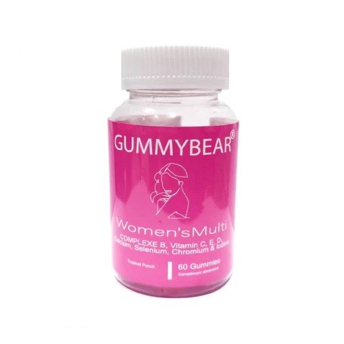 GUMMYBEAR WOMEN'S MULTI BOITE DE 60 GUMMIES