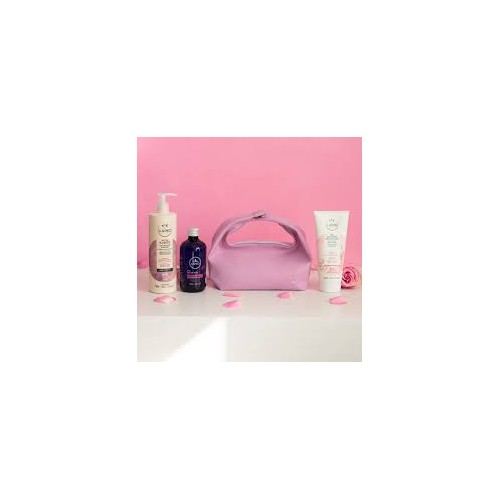 LAINO TROUSSE ROUTINE LAIT KARITE 400ML+ GEL NETTOYANT 200ML + EAU DE ROSE 250ML GRATUIT