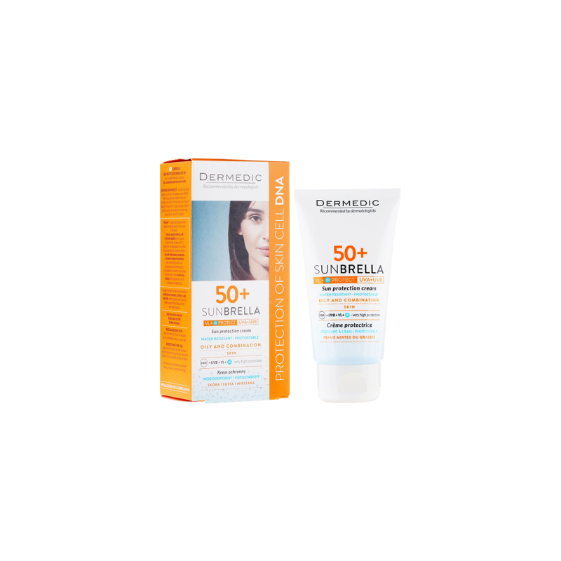 DERMEDIC SUNBRELLA ERAN SPF50+ PEAUX MIXTES A GRASSES 50ML