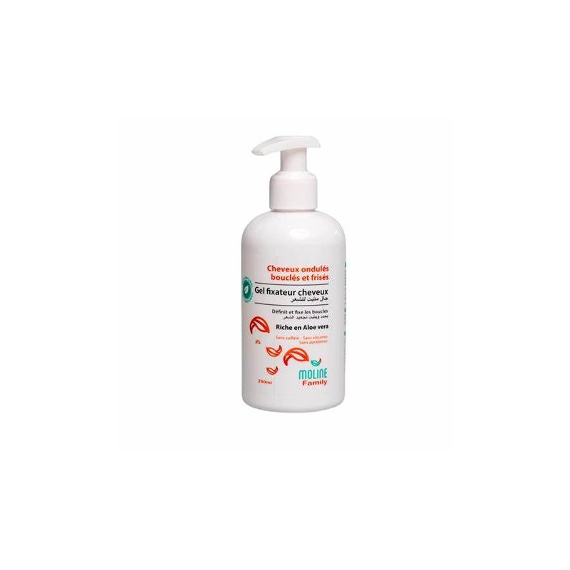 MOLINE GEL FIXATEUR CHEVEUX 250ML