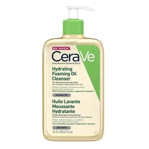 CERAVE HUILE LAVANTE MOUSSANTE HYDRATANTE 473ML