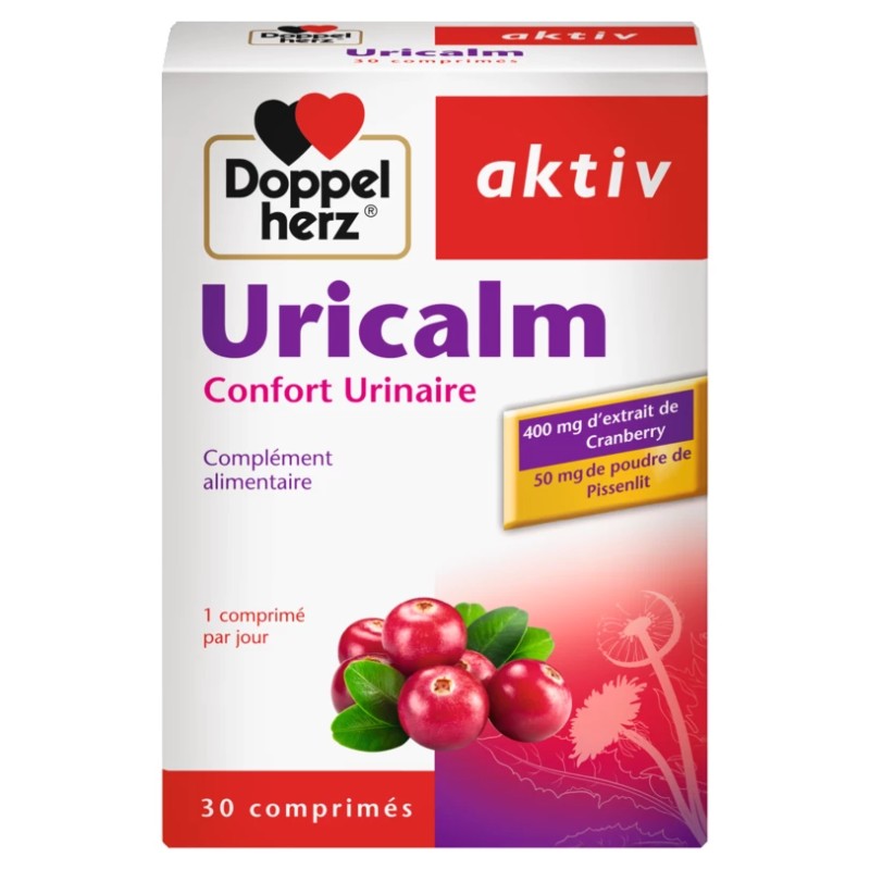 DOPPEL HERZ AKTIV URICALM 30 COMPRIMES