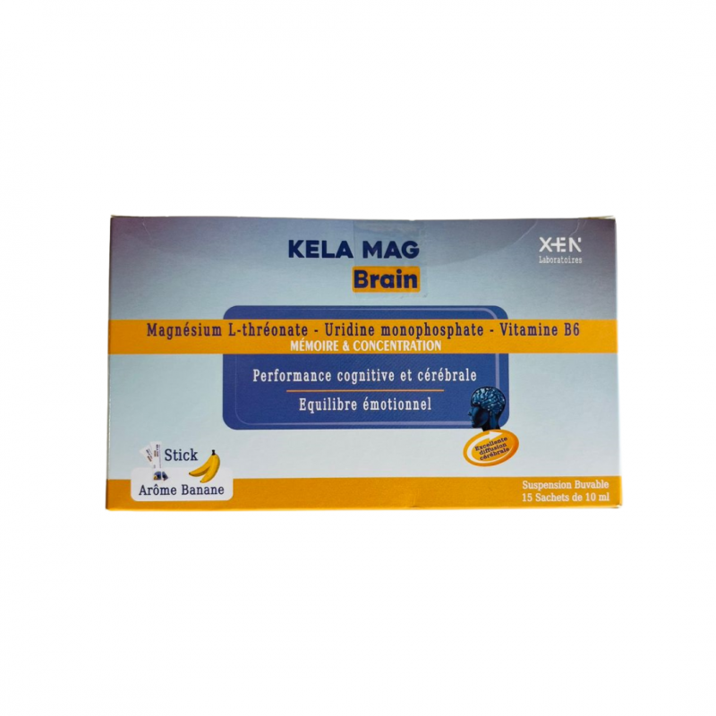 KELA MAG BRAIN BOITE DE 15 SACHETS DE 10ML